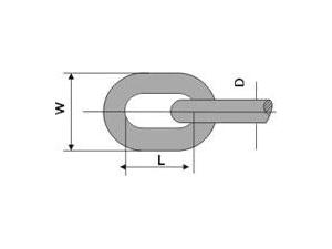 ORDINARY MILD STEEL LINK CHAIN  RF-A1     